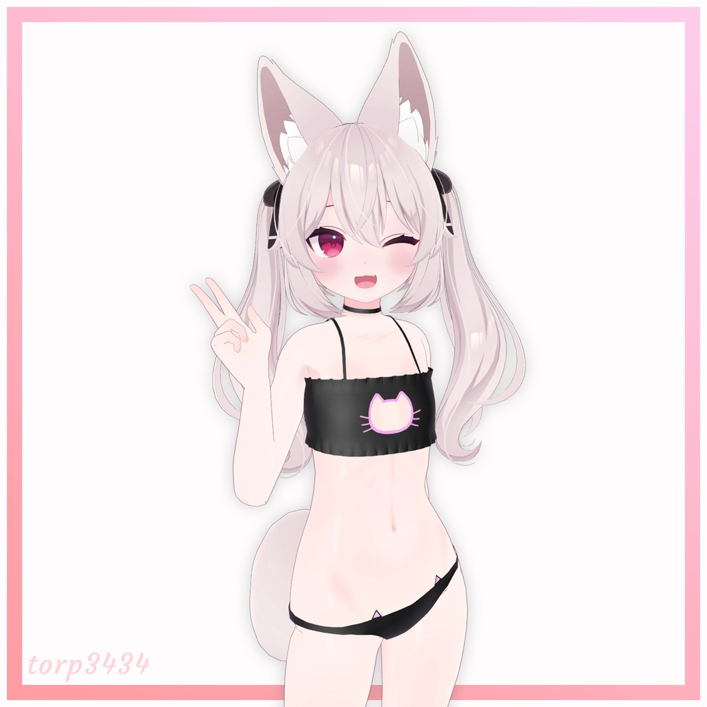 『カリン (Karin)』ねこランジェリー Neko lingerie Costume