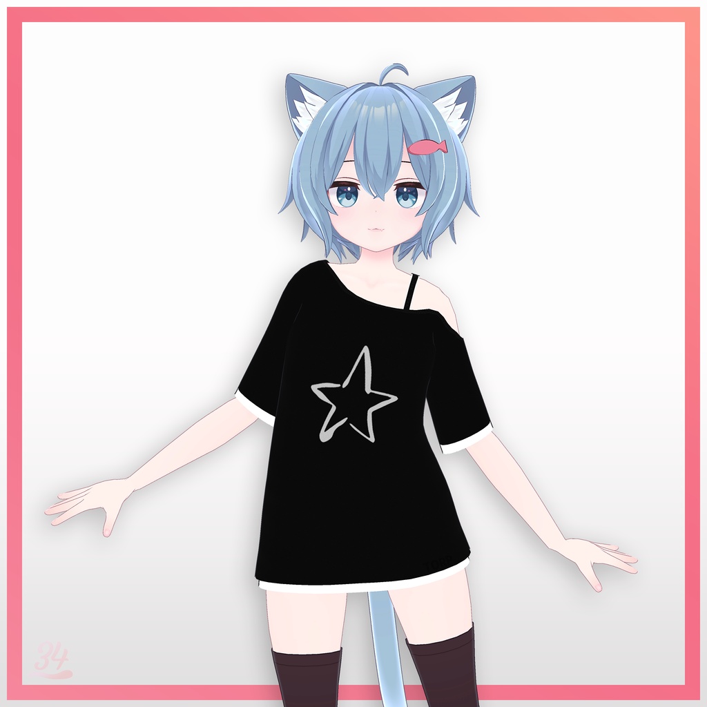 『ラスク (Rusk)』オフショルダーシャツ Off shoulder shirt for Rusk