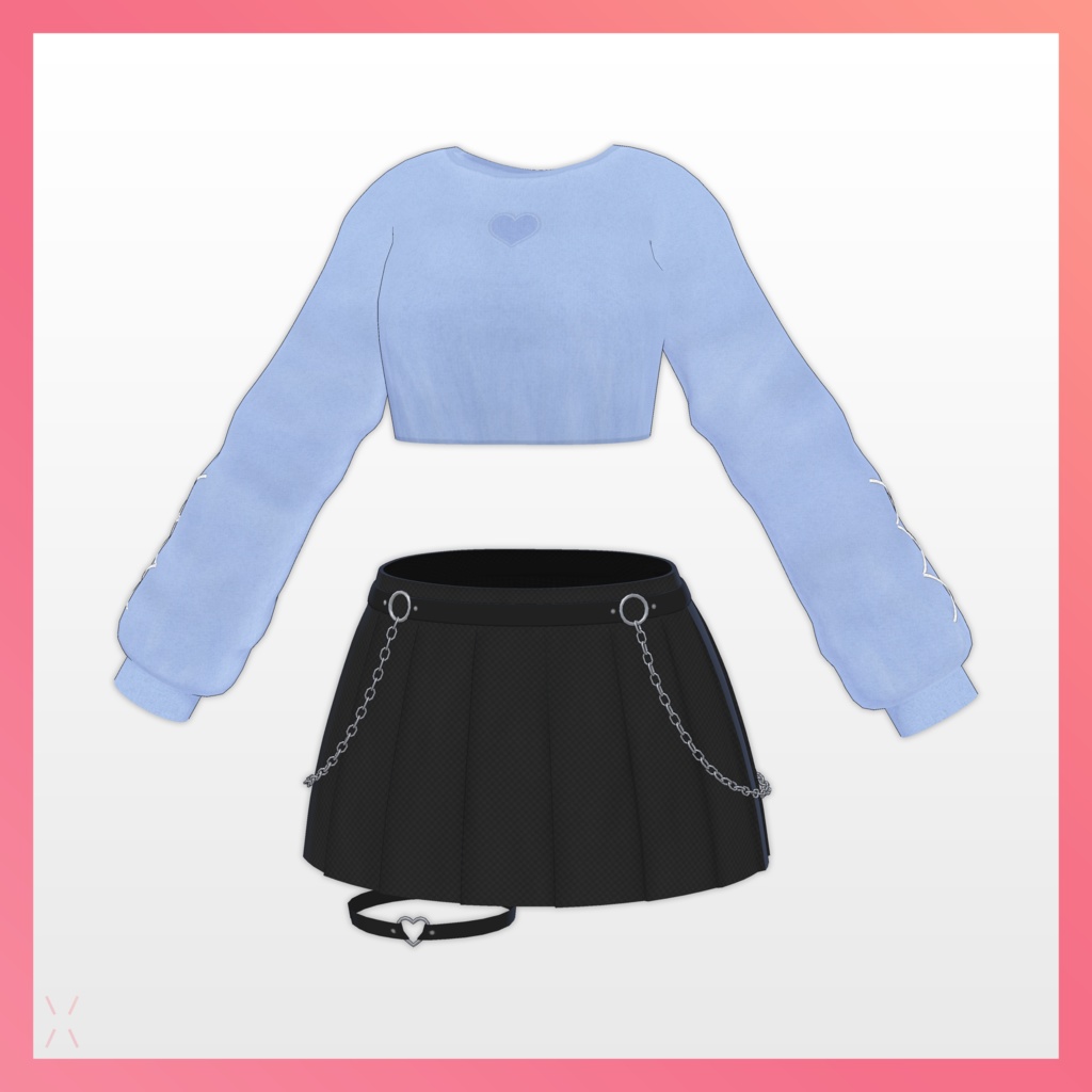 【9アバター対応】Casual Outfit