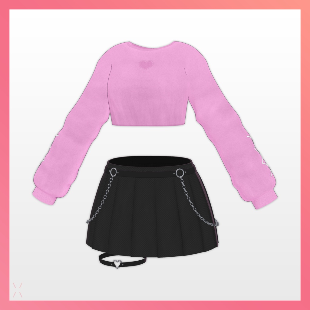 【9アバター対応】Casual Outfit