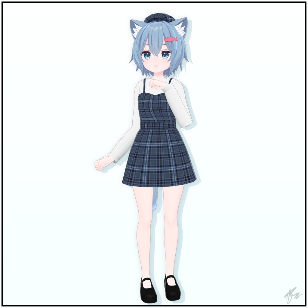 『ラスク (Rusk)』 Plaid Dress for Rusk