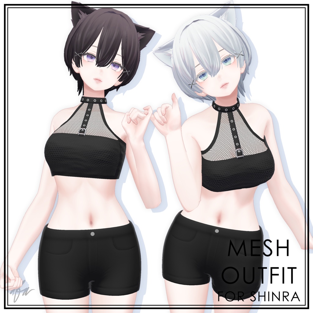 『森羅 (Shinra)』 Mesh Outfit for Shinra