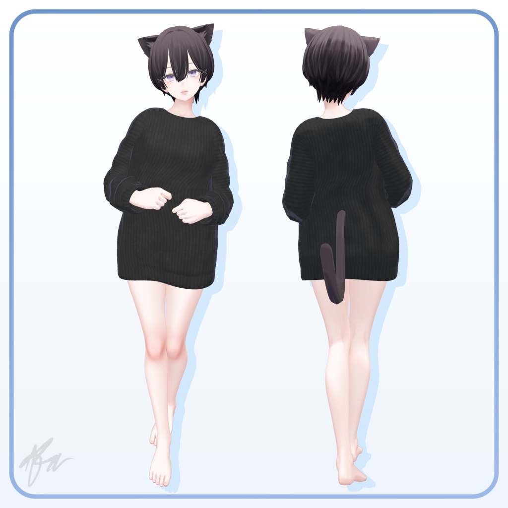 【10アバター対応】 ニットセーター