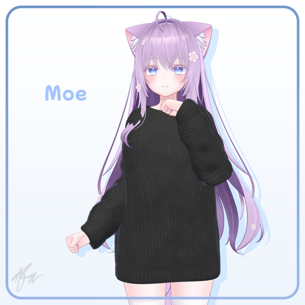 【10アバター対応】 ニットセーター