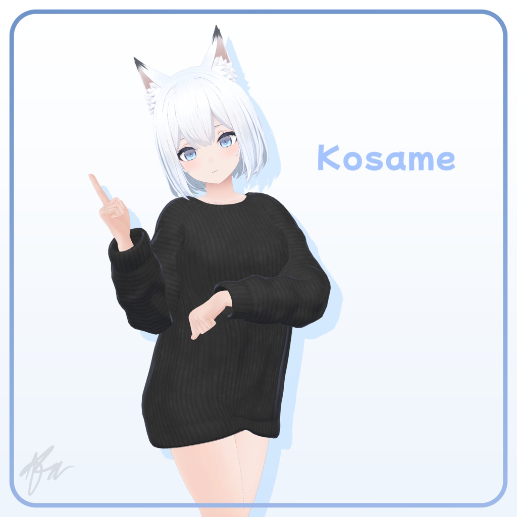 【10アバター対応】 ニットセーター