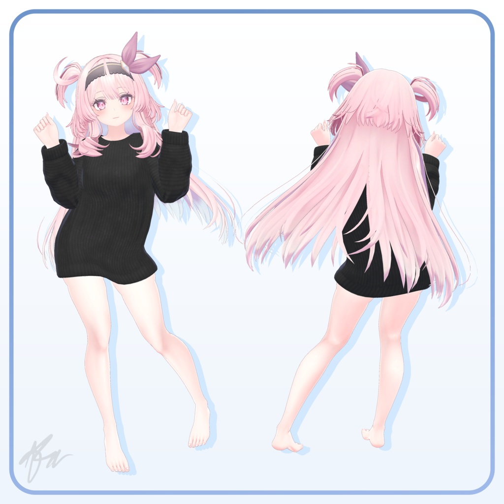 【10アバター対応】 ニットセーター