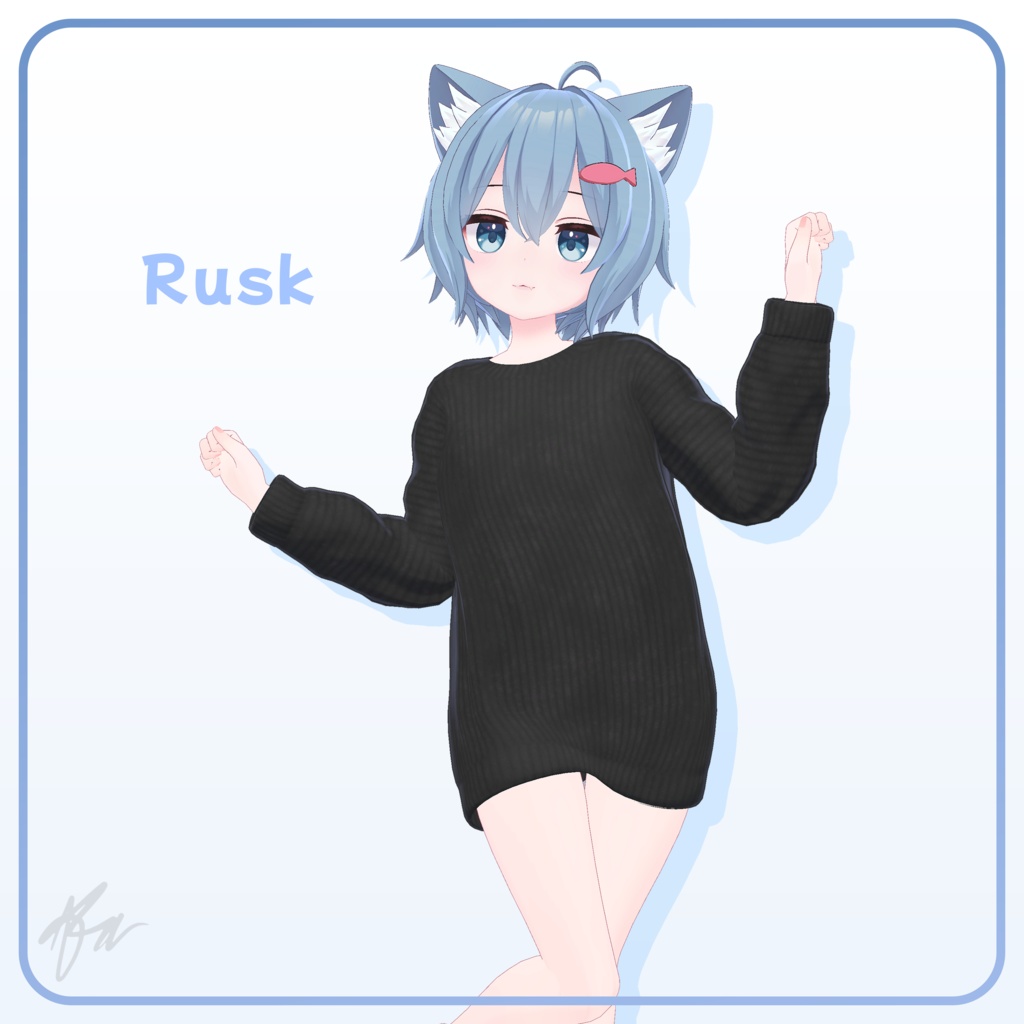 【10アバター対応】 ニットセーター