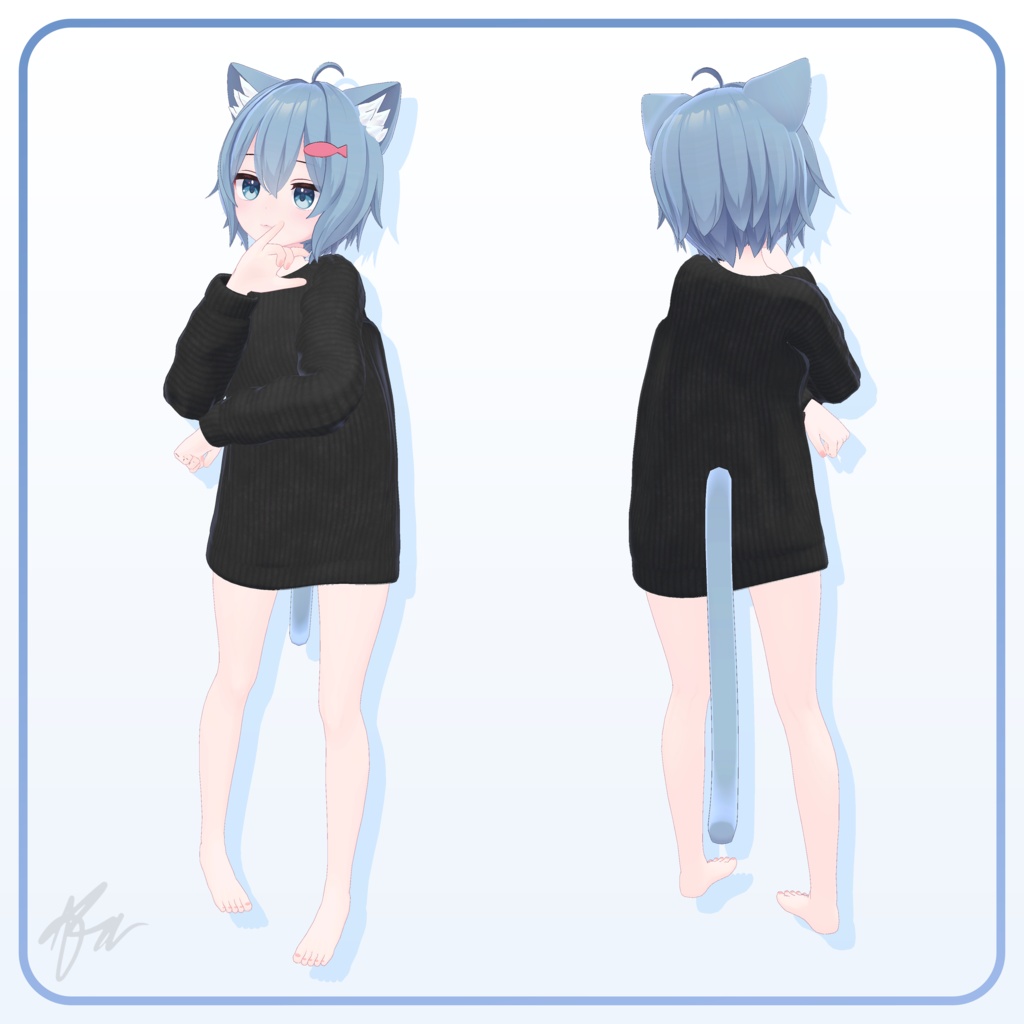 【10アバター対応】 ニットセーター