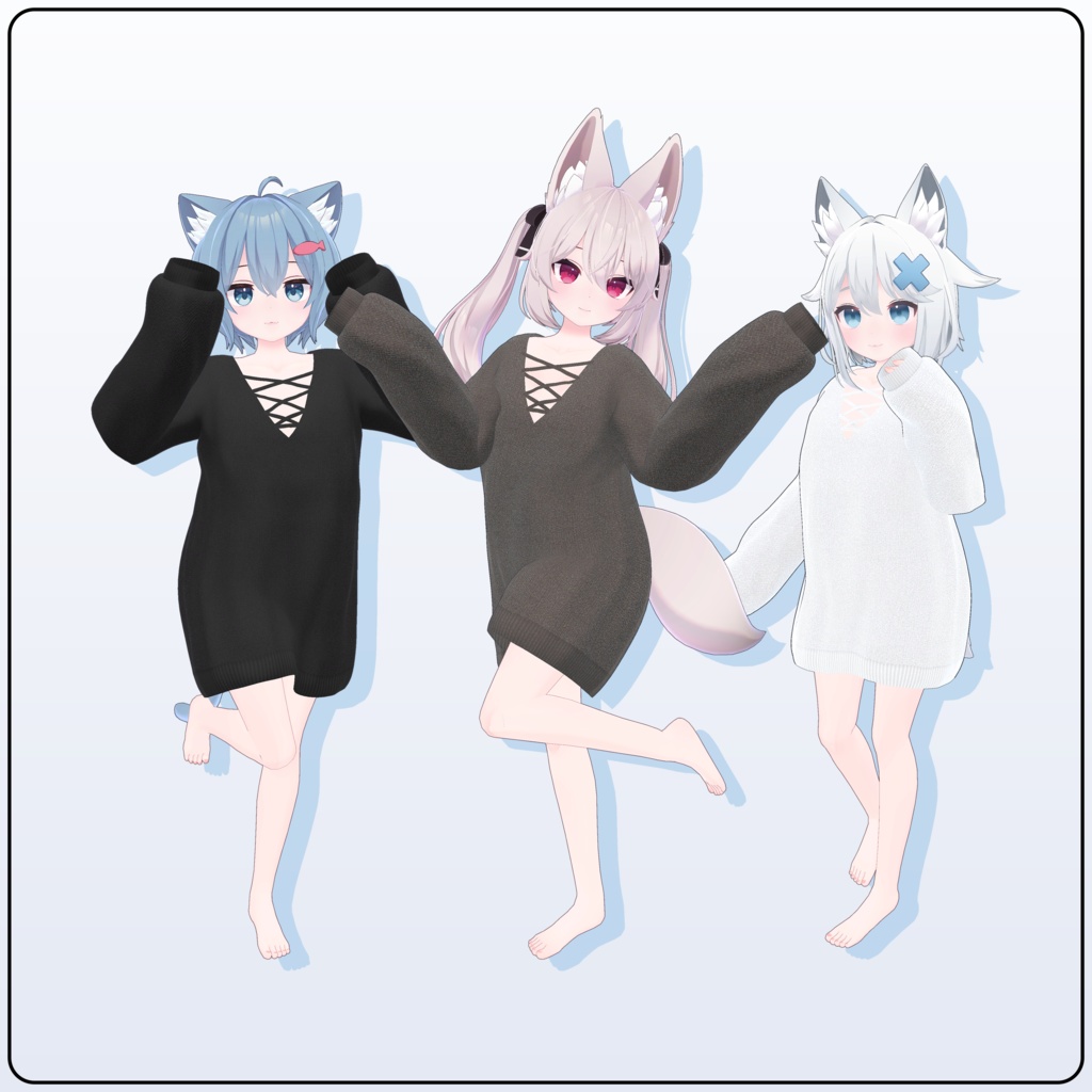 『13アバター対応』 オーバーサイズセーター