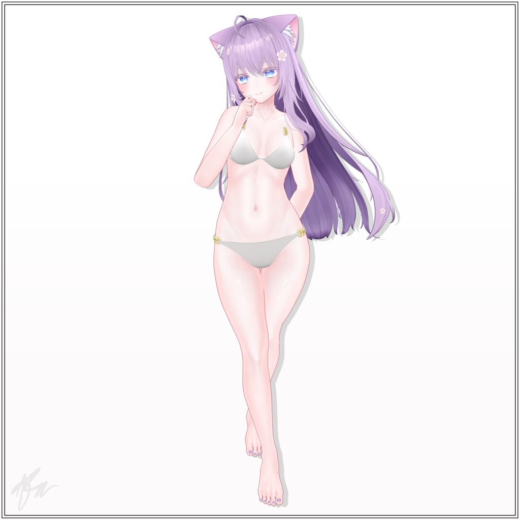 『萌 (Moe)』 Simple Chain Bikini for Moe