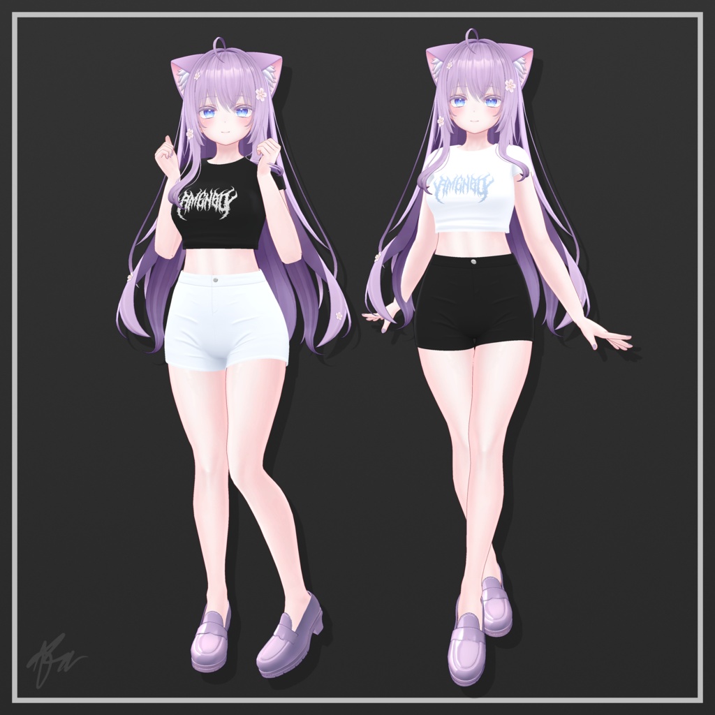 『萌 (Moe)』 Crop Wear