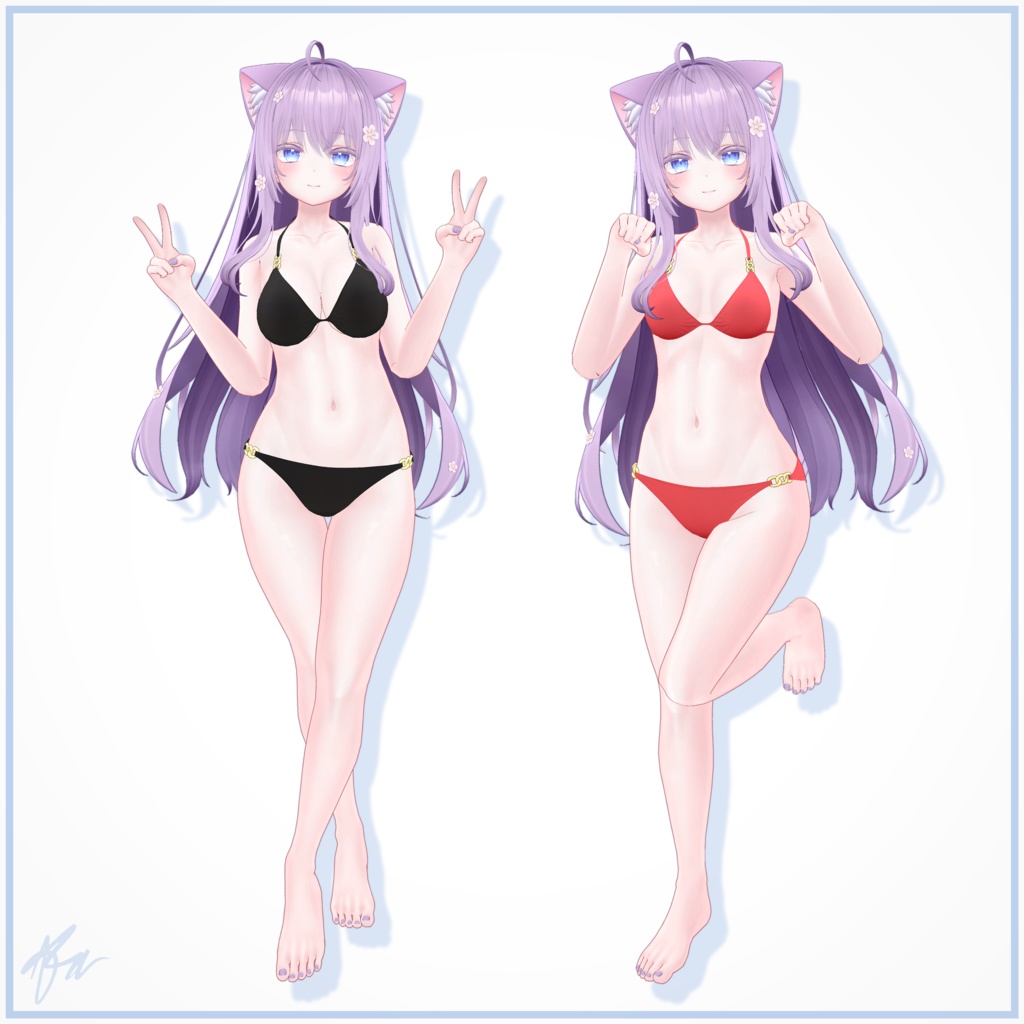 『萌 (Moe)』 Off Shoulder Bikini