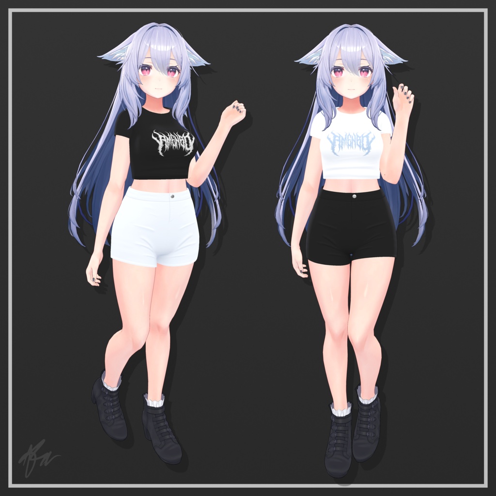 『桔梗 (Kikyo)』 Crop Wear