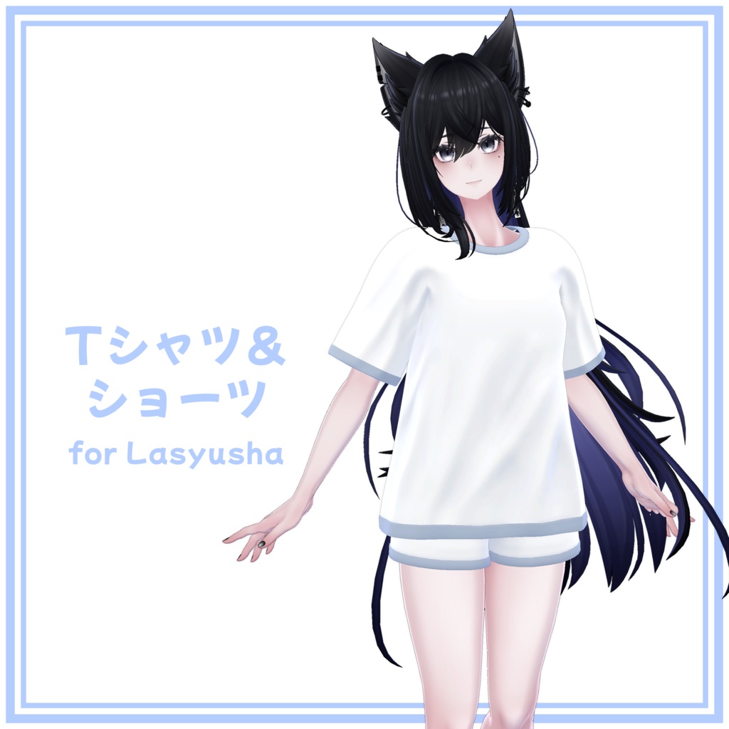 『ラシューシャ (Lasyusha)』 Tシャツ&ショーツ Tshirt & Shorts