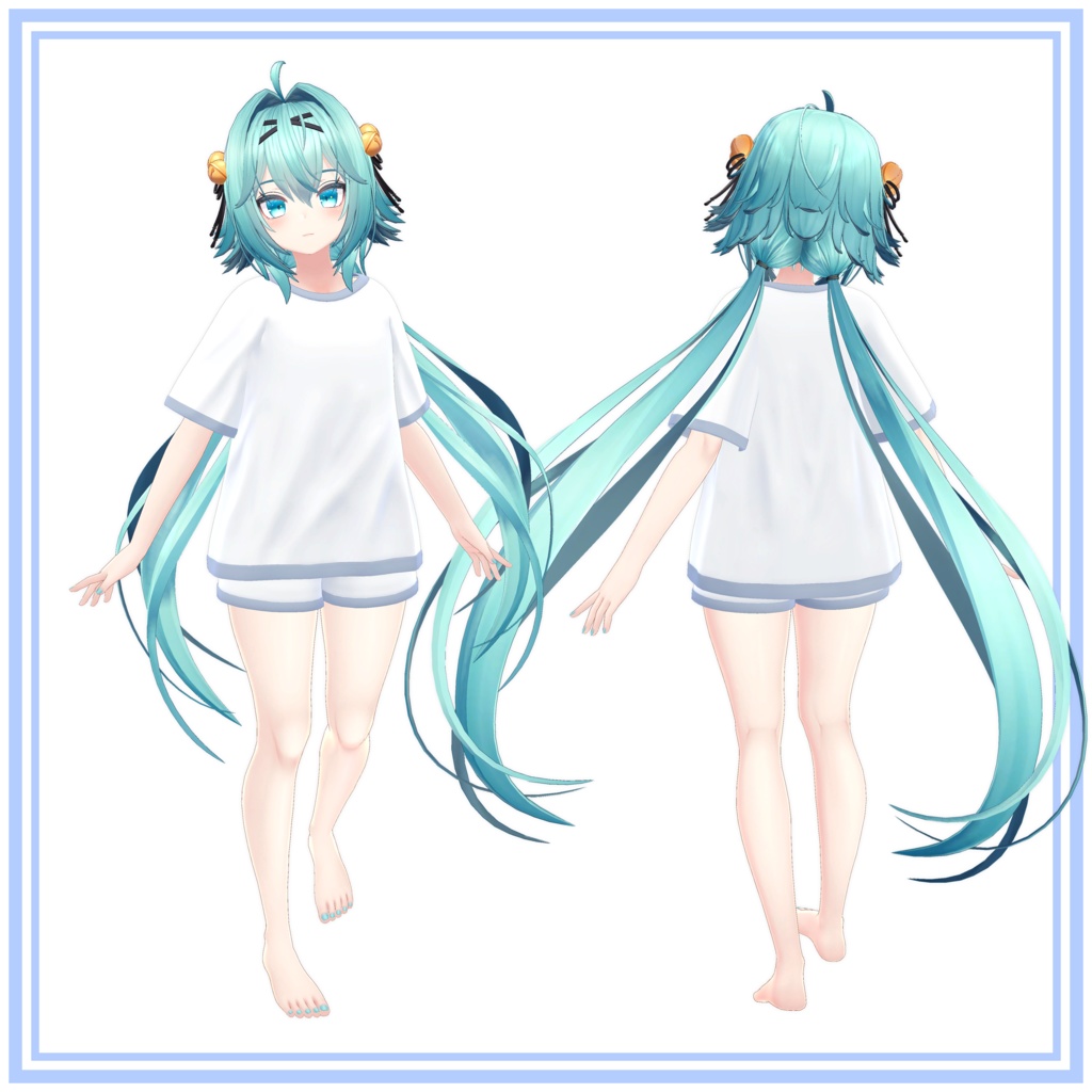 『竜胆 (Rindo)』 Tシャツ&ショーツ Tshirt & Shorts