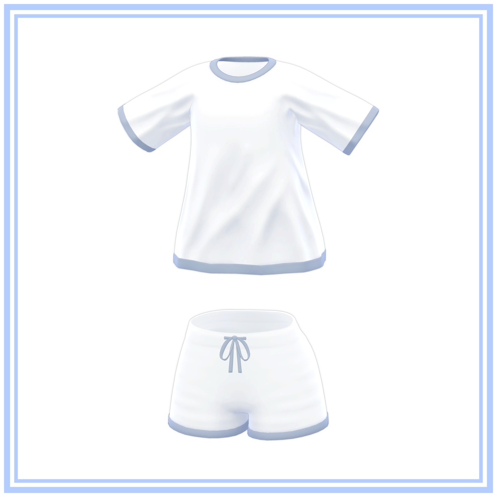 『桔梗 (Kikyo)』 Tシャツ&ショーツ Tshirt & Shorts