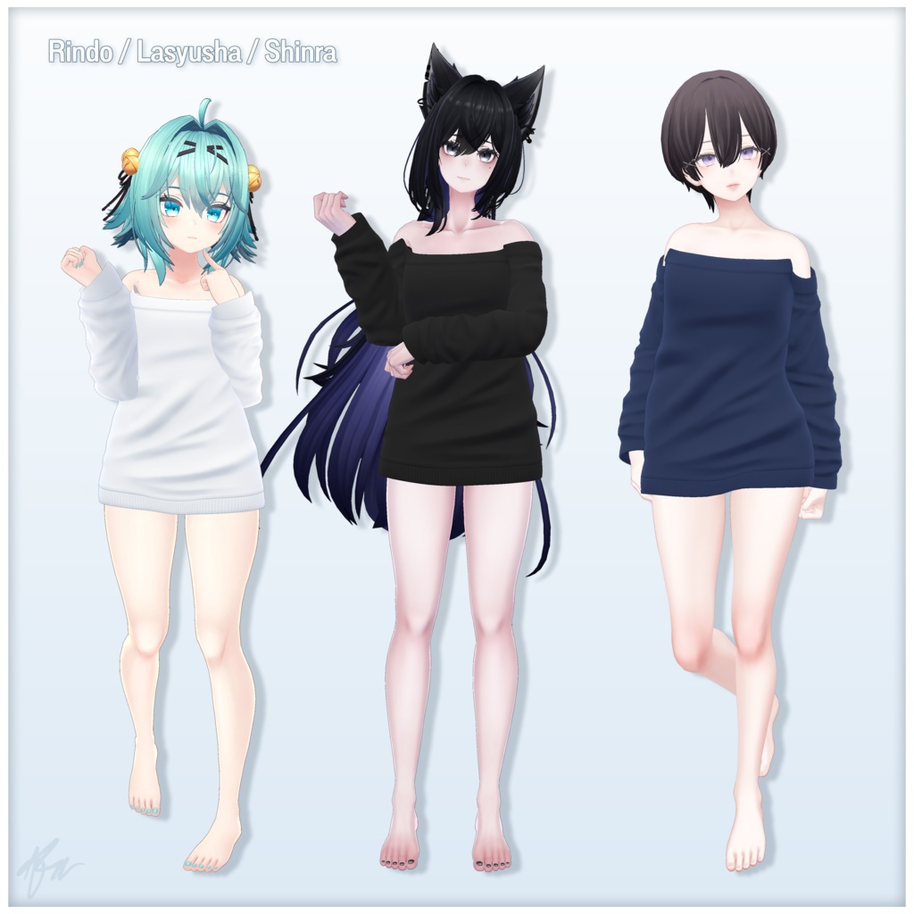 【13アバター対応】 Casual Clothes