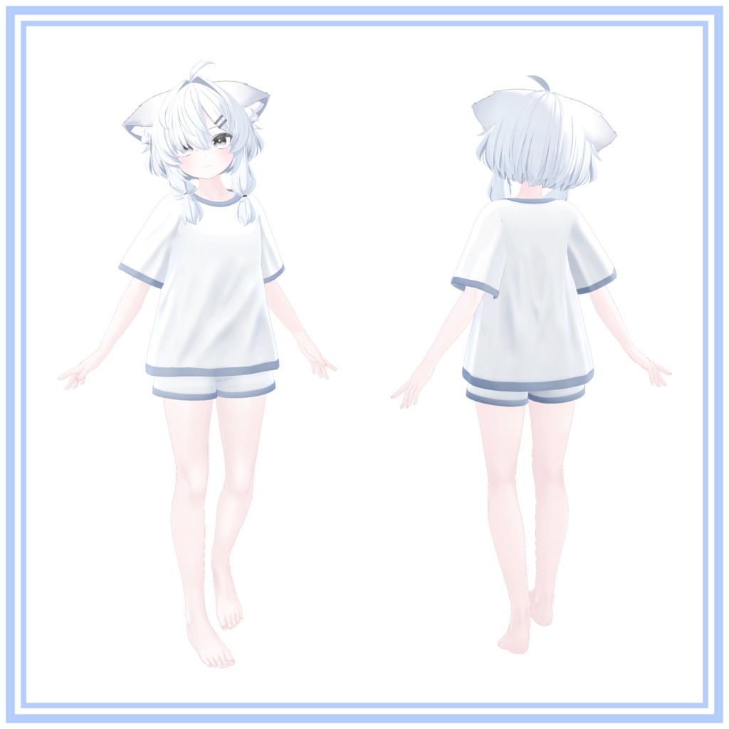 『真冬 (Mafuyu)』 Tシャツ&ショーツ Tshirt & Shorts