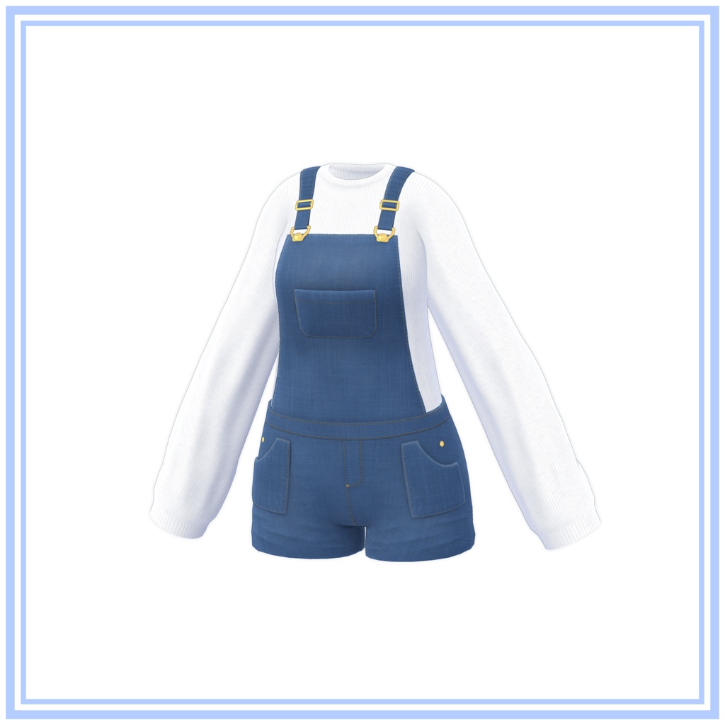 ライム (Lime)』 オーバーオール Overalls for Lime - Amenbo - BOOTH