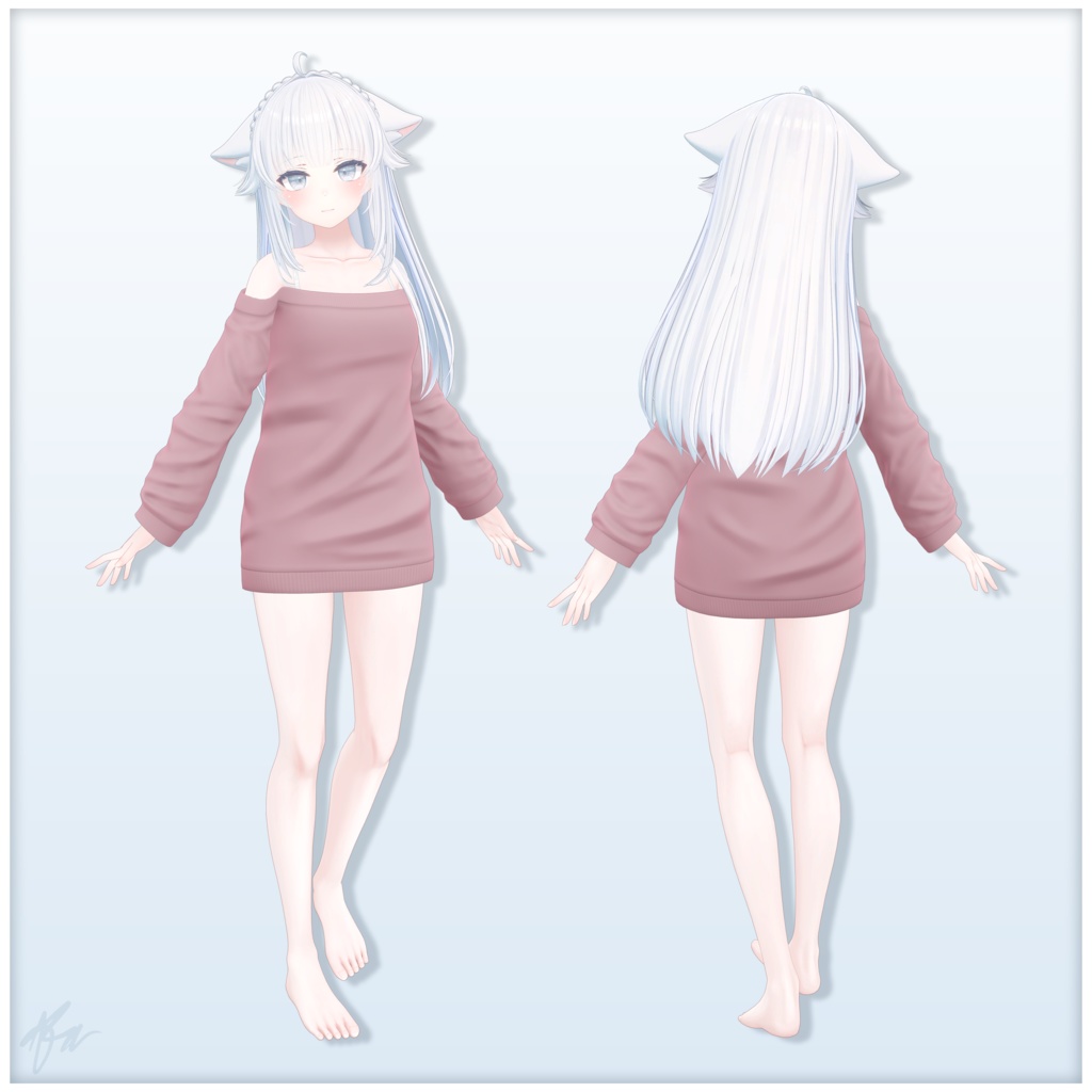 『珀杏 (Hakua)』 Casual Clothes for Hakua