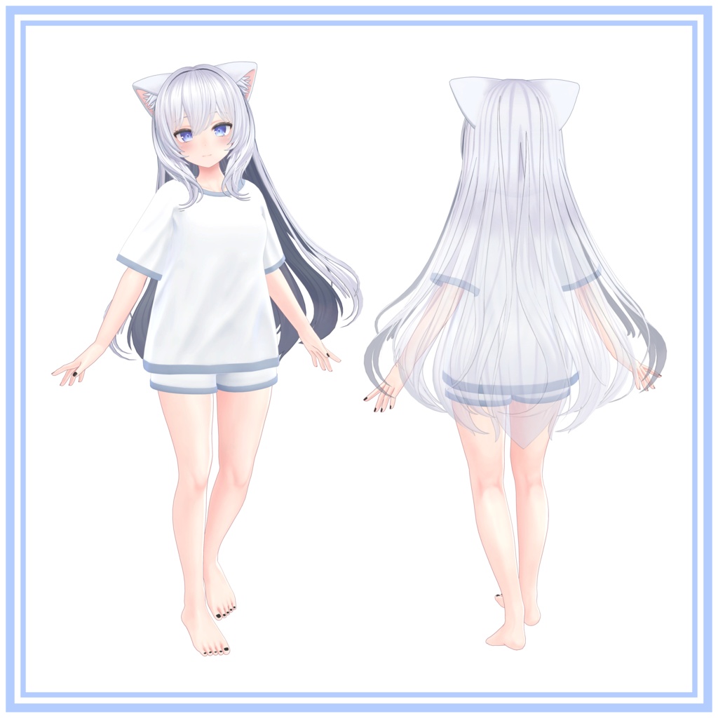 『サリア (Saria)』 Tシャツ&ショーツ Tshirt & Shorts