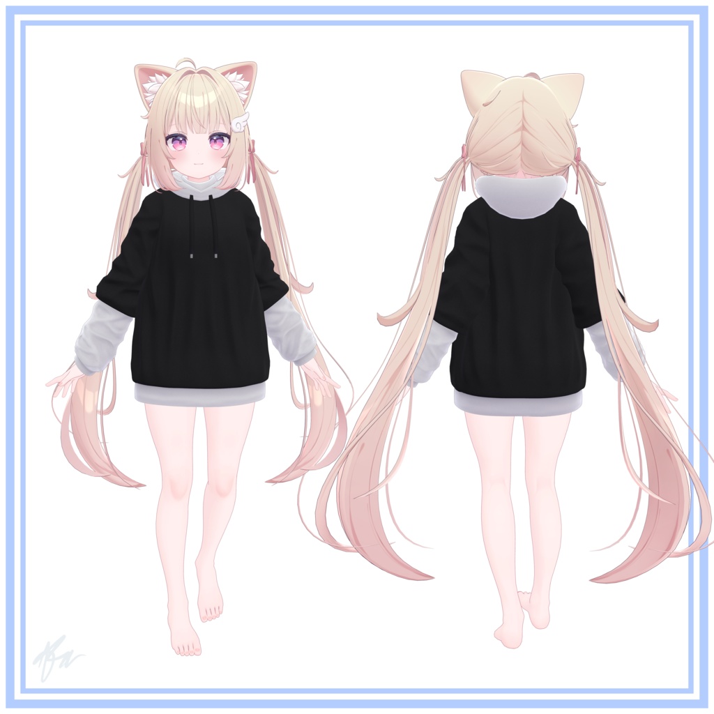 『シフォン (Chiffon)』 Simple Hoodie for Chiffon