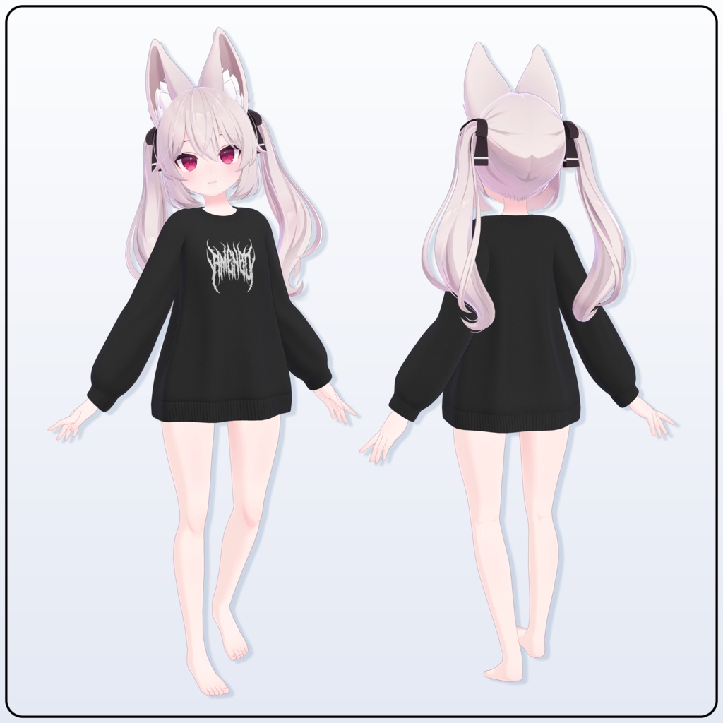 『11アバター対応』 Ame Sweater