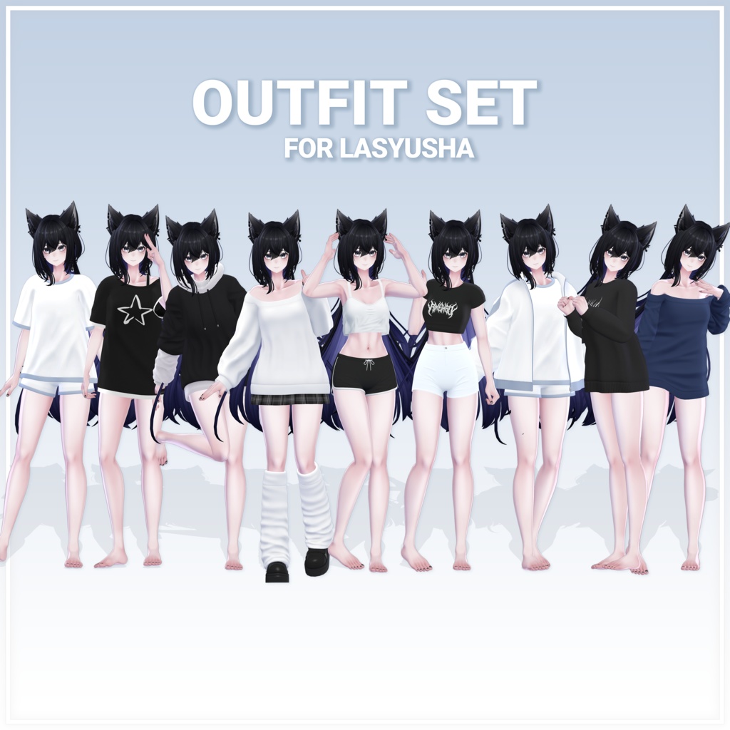 『ラシューシャ (Lasyusha)』 Outfit 9set for Lasyusha