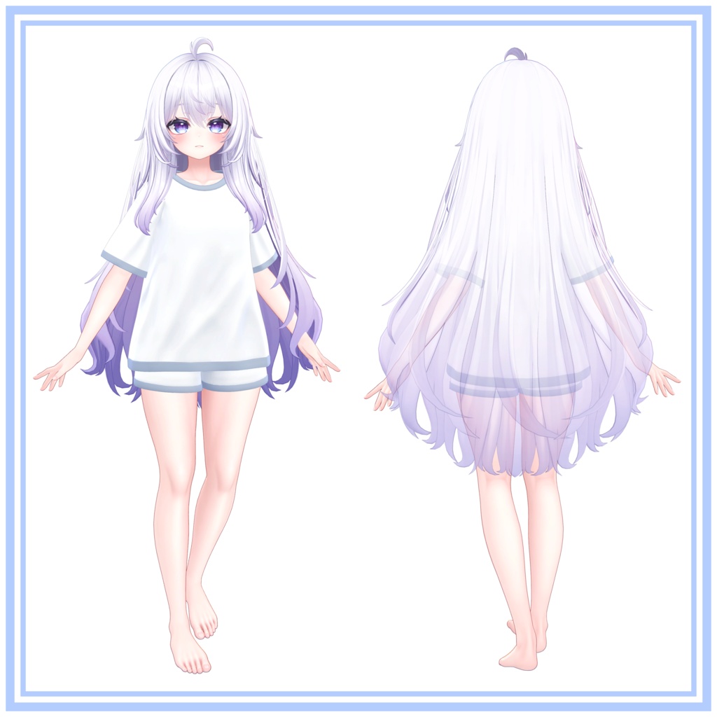 『愛莉 (Airi)』 Tシャツ&ショーツ Tshirt & Shorts