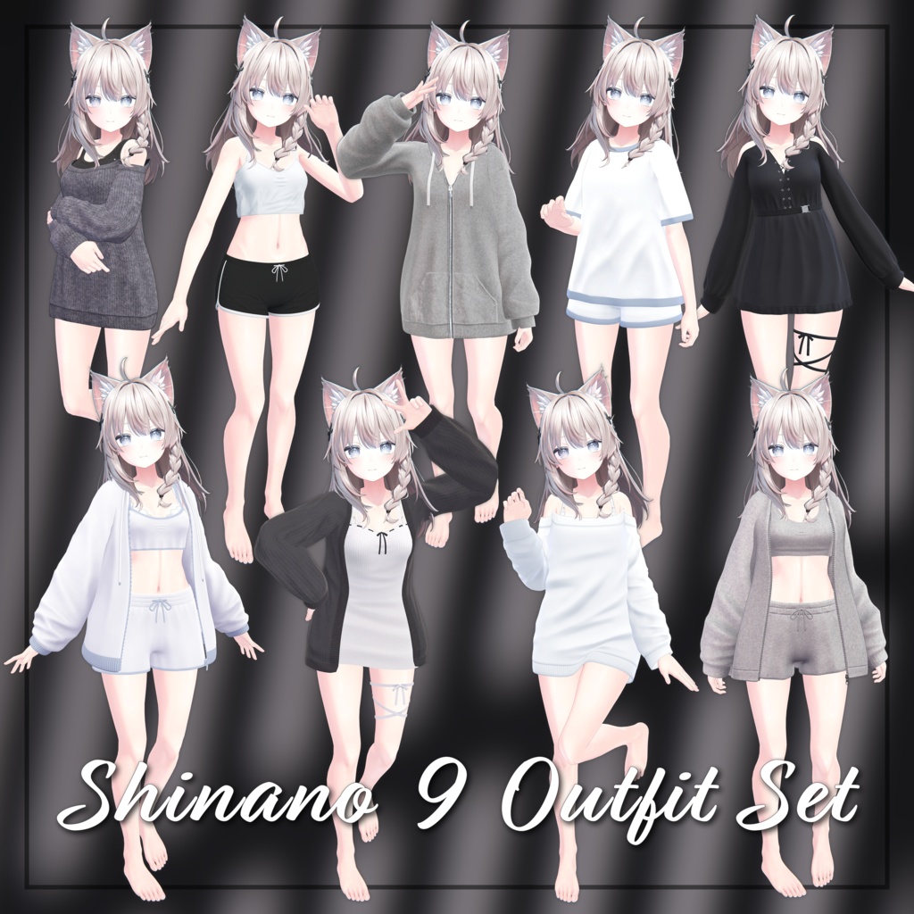 『しなの (Shinano)』 Outfit 9set for Shinano