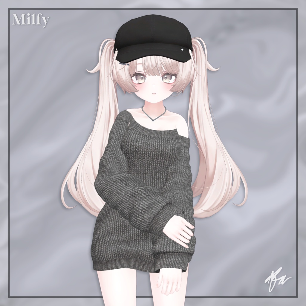 『11アバター対応』 Ame Knit