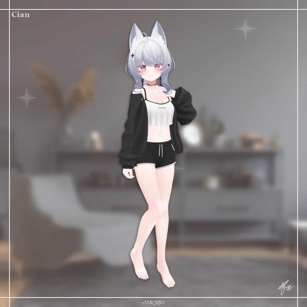 『13アバター対応』 Chill Days 【3D衣装モデル】