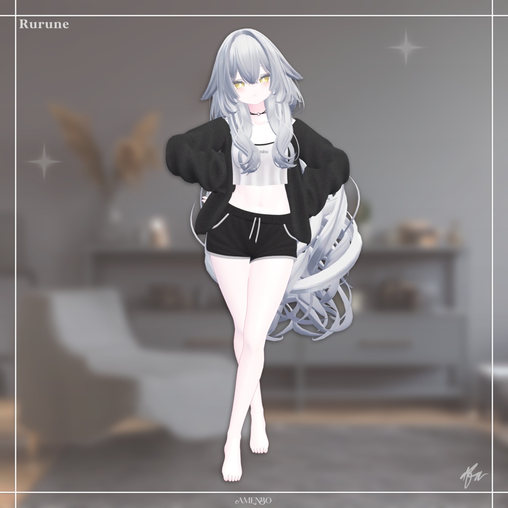 『13アバター対応』 Chill Days 【3D衣装モデル】