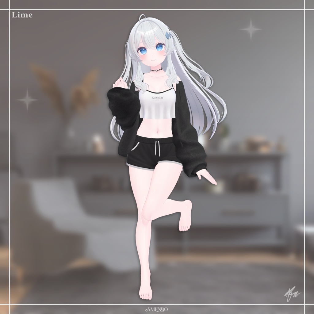 『13アバター対応』 Chill Days 【3D衣装モデル】