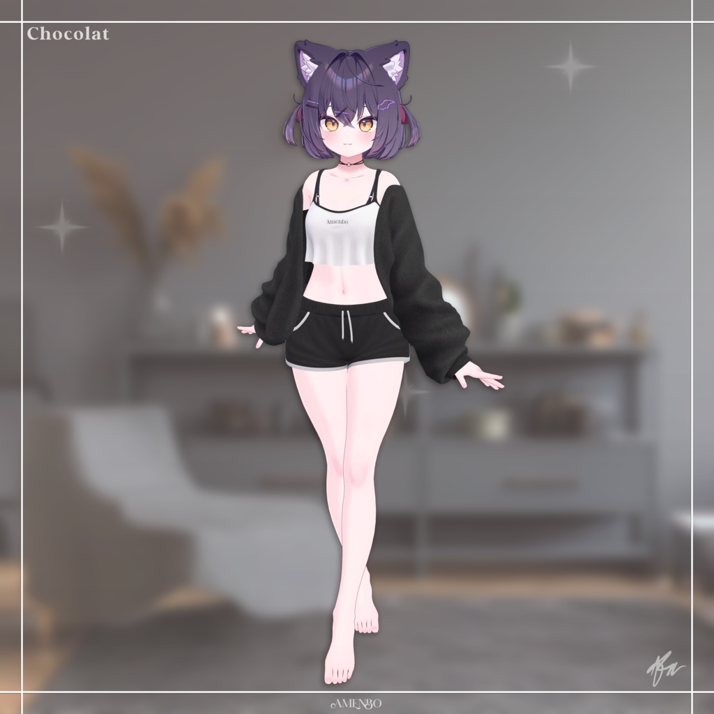 『13アバター対応』 Chill Days 【3D衣装モデル】