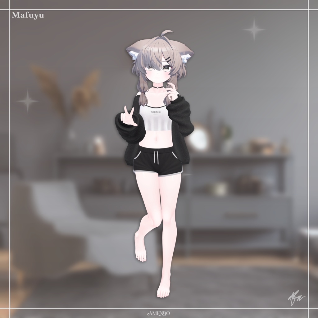 『13アバター対応』 Chill Days 【3D衣装モデル】