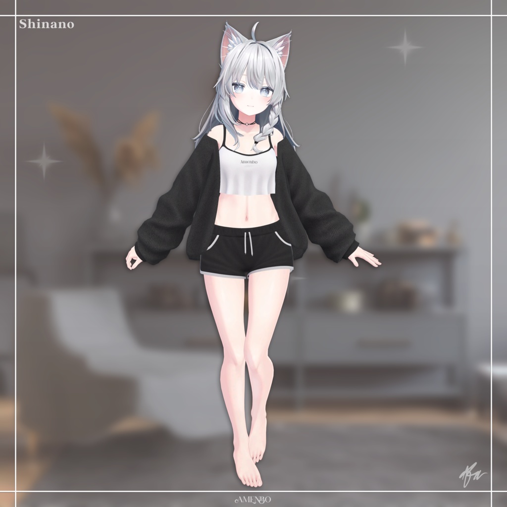 『13アバター対応』 Chill Days 【3D衣装モデル】