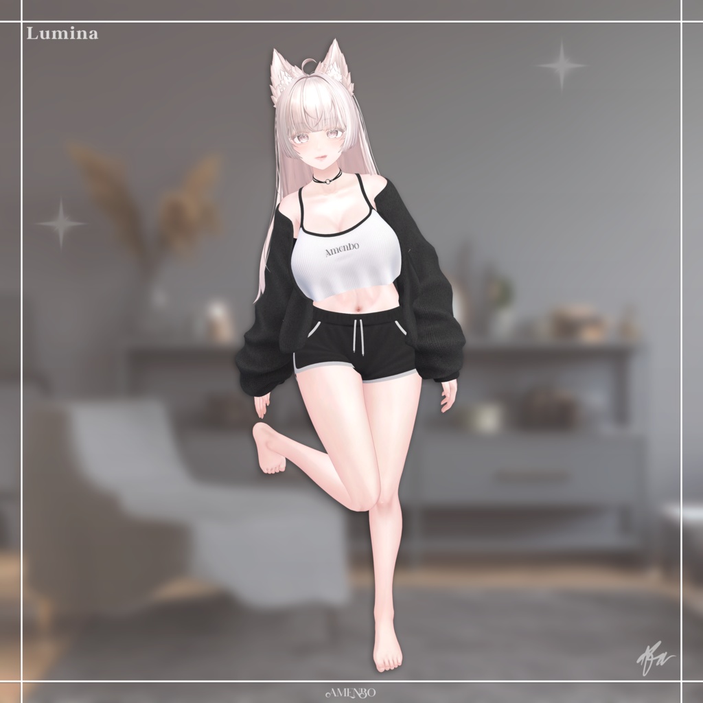 『13アバター対応』 Chill Days 【3D衣装モデル】