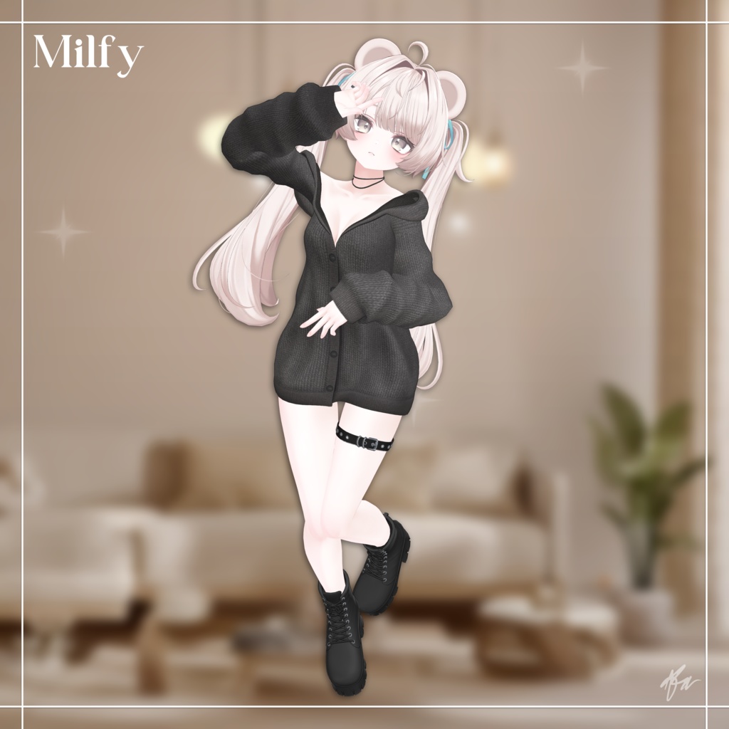 『ミルフィ (Milfy)』 Costume Set for Milfy