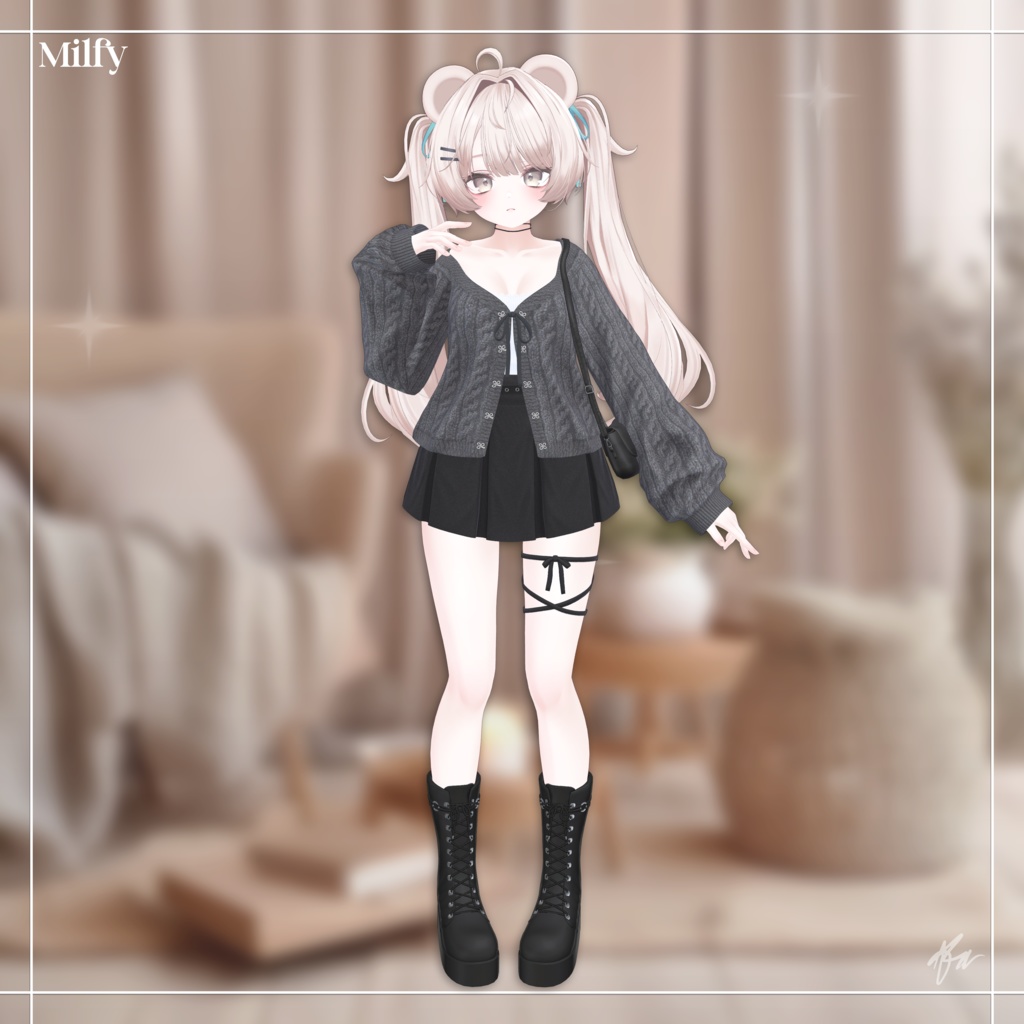 『ミルフィ (Milfy)』 Costume Set for Milfy