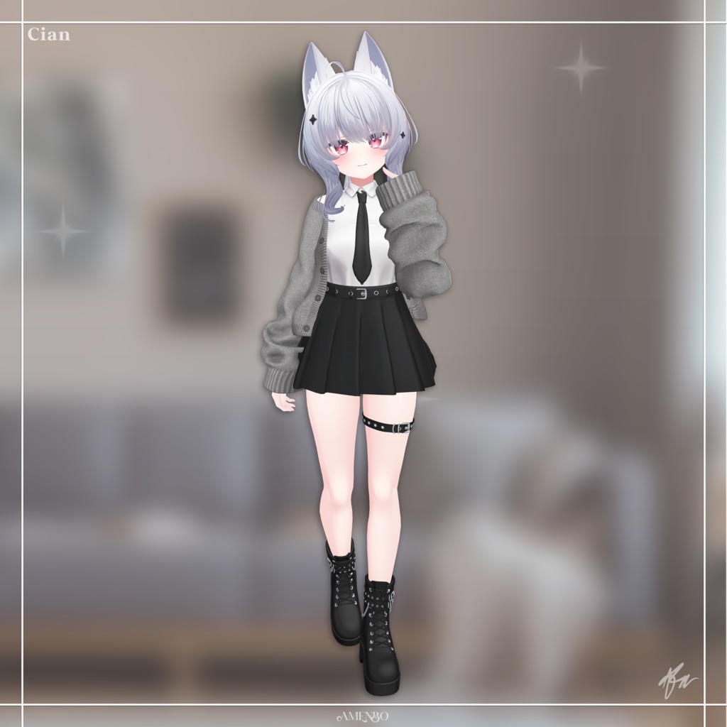 『10アバター対応』 Day Break 【3D衣装モデル】