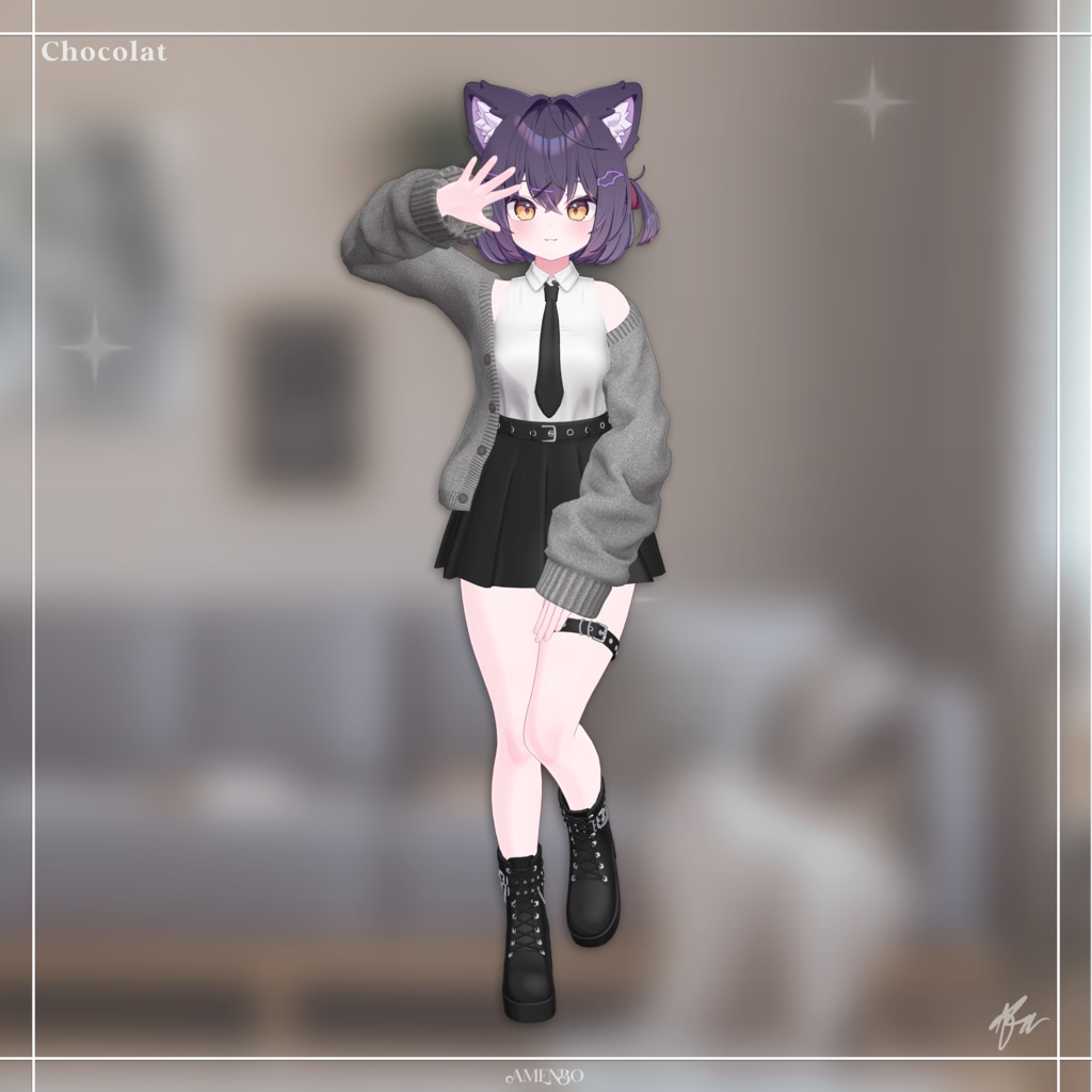 『10アバター対応』 Day Break 【3D衣装モデル】