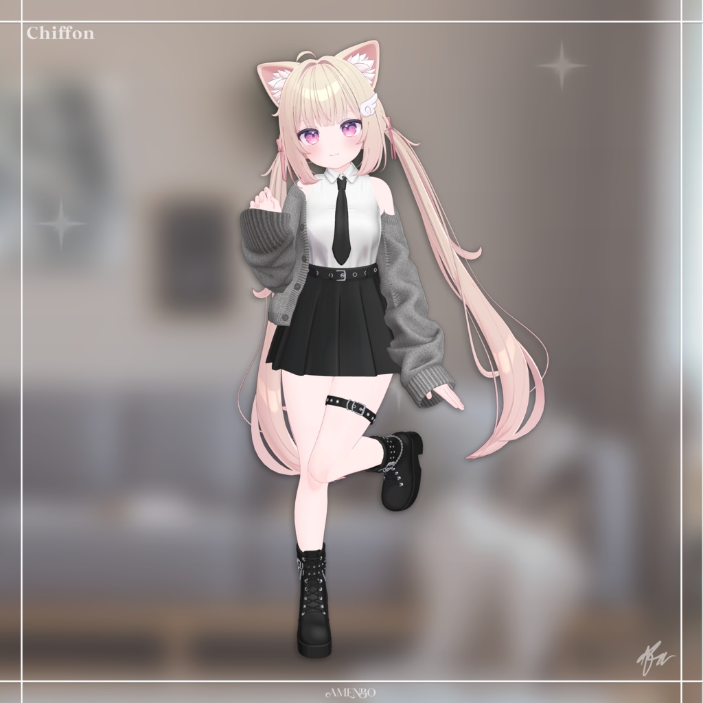 『10アバター対応』 Day Break 【3D衣装モデル】