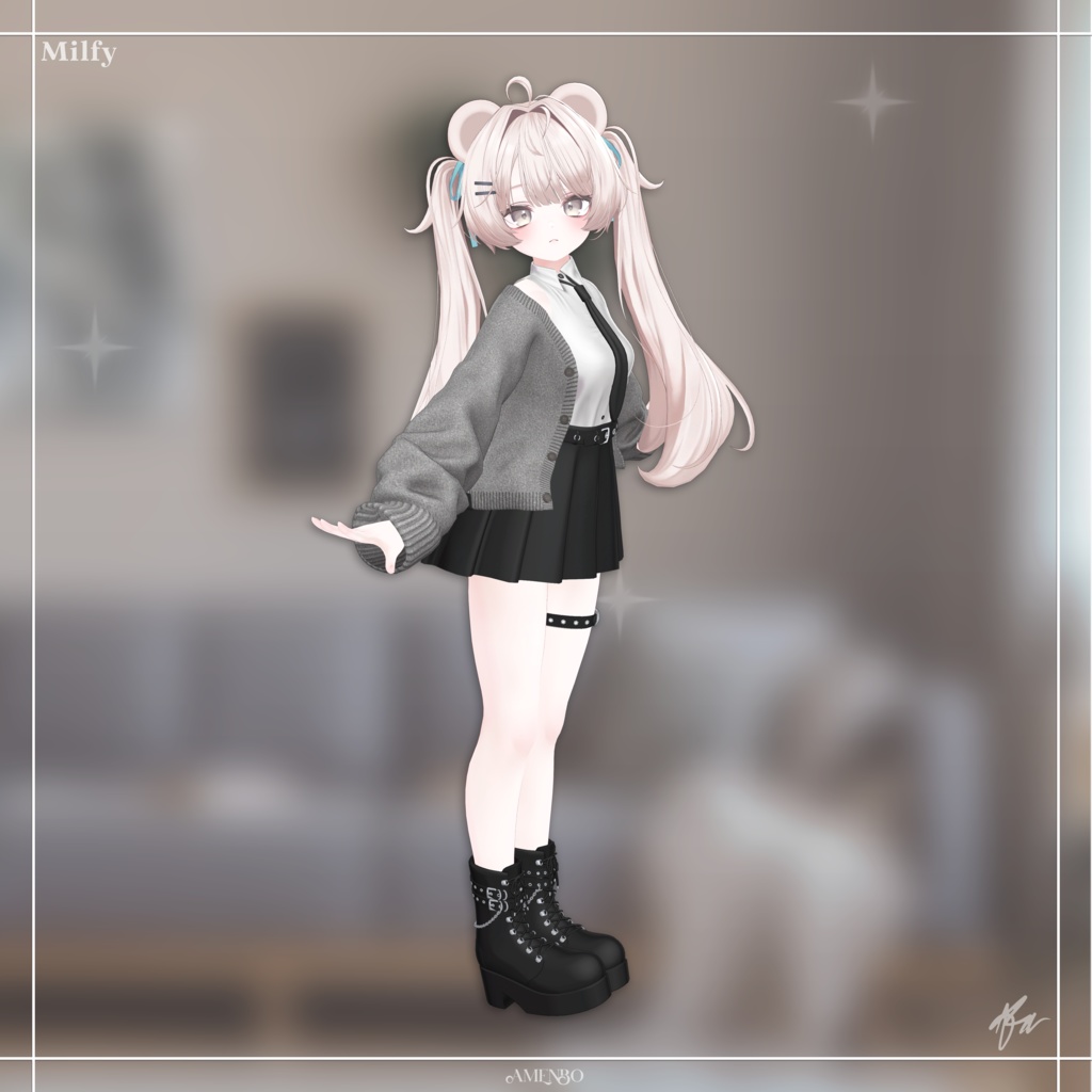 『10アバター対応』 Day Break 【3D衣装モデル】