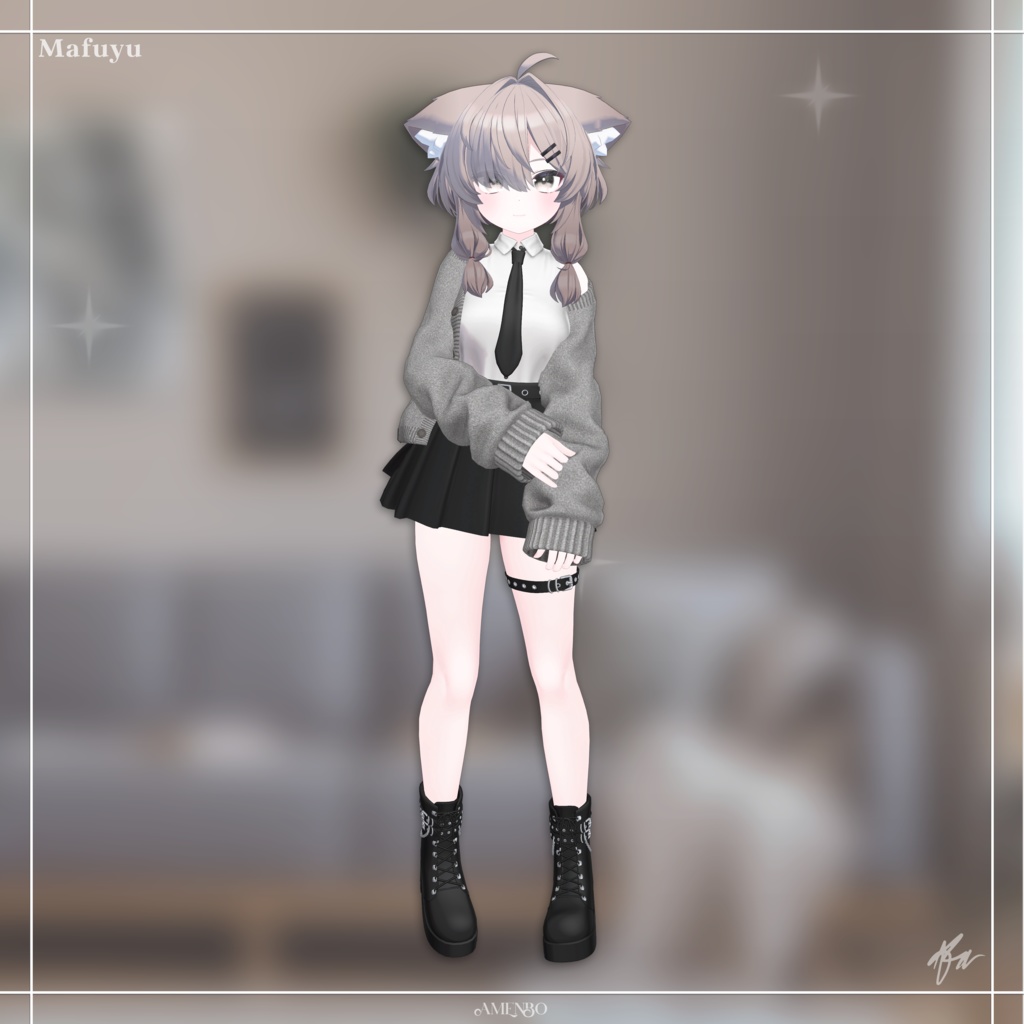 『10アバター対応』 Day Break 【3D衣装モデル】