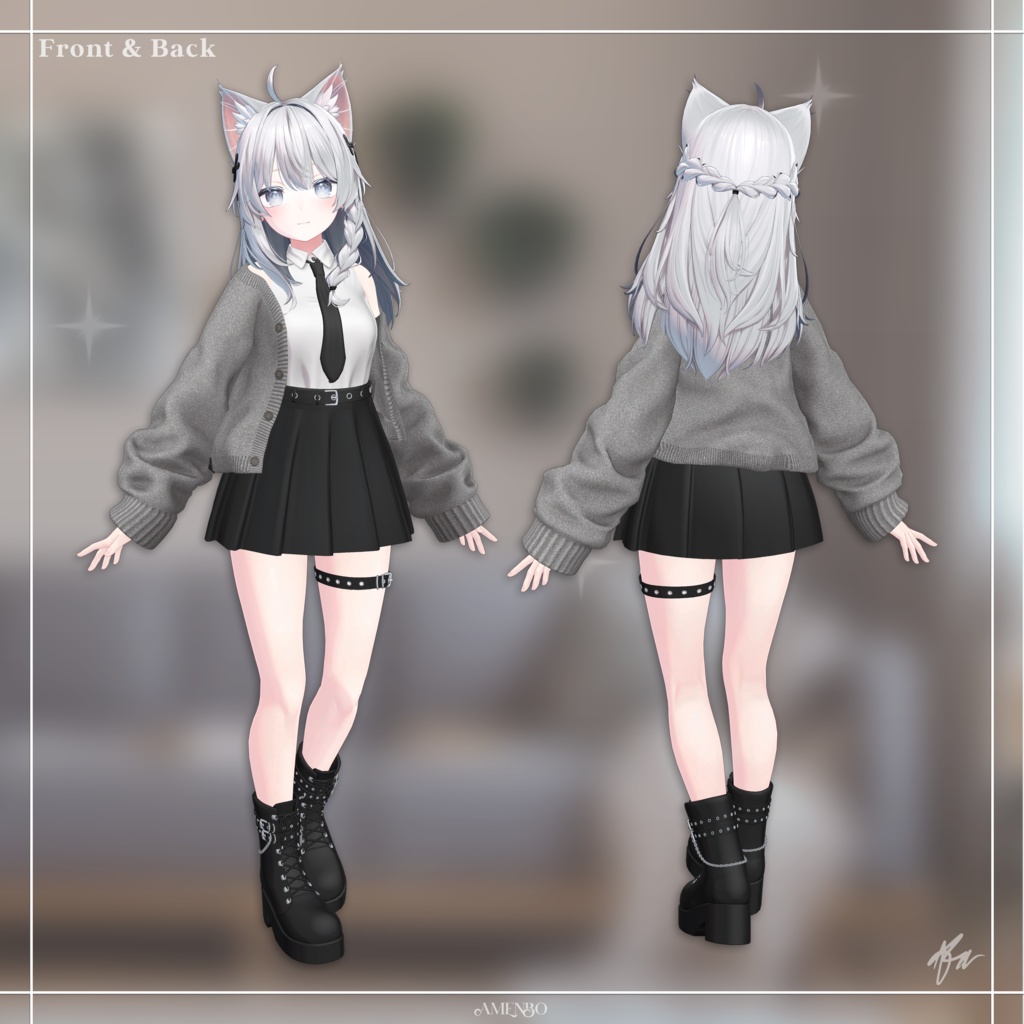 『10アバター対応』 Day Break 【3D衣装モデル】