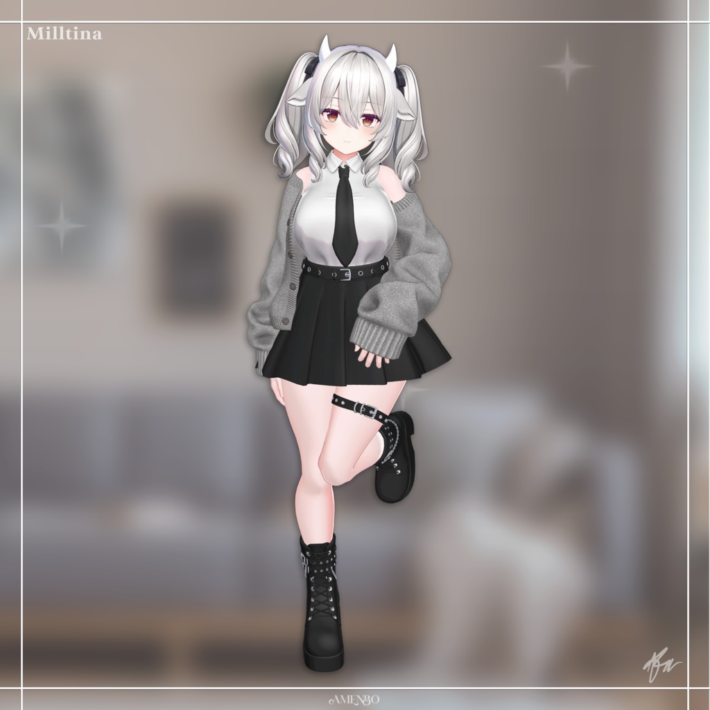 『10アバター対応』 Day Break 【3D衣装モデル】