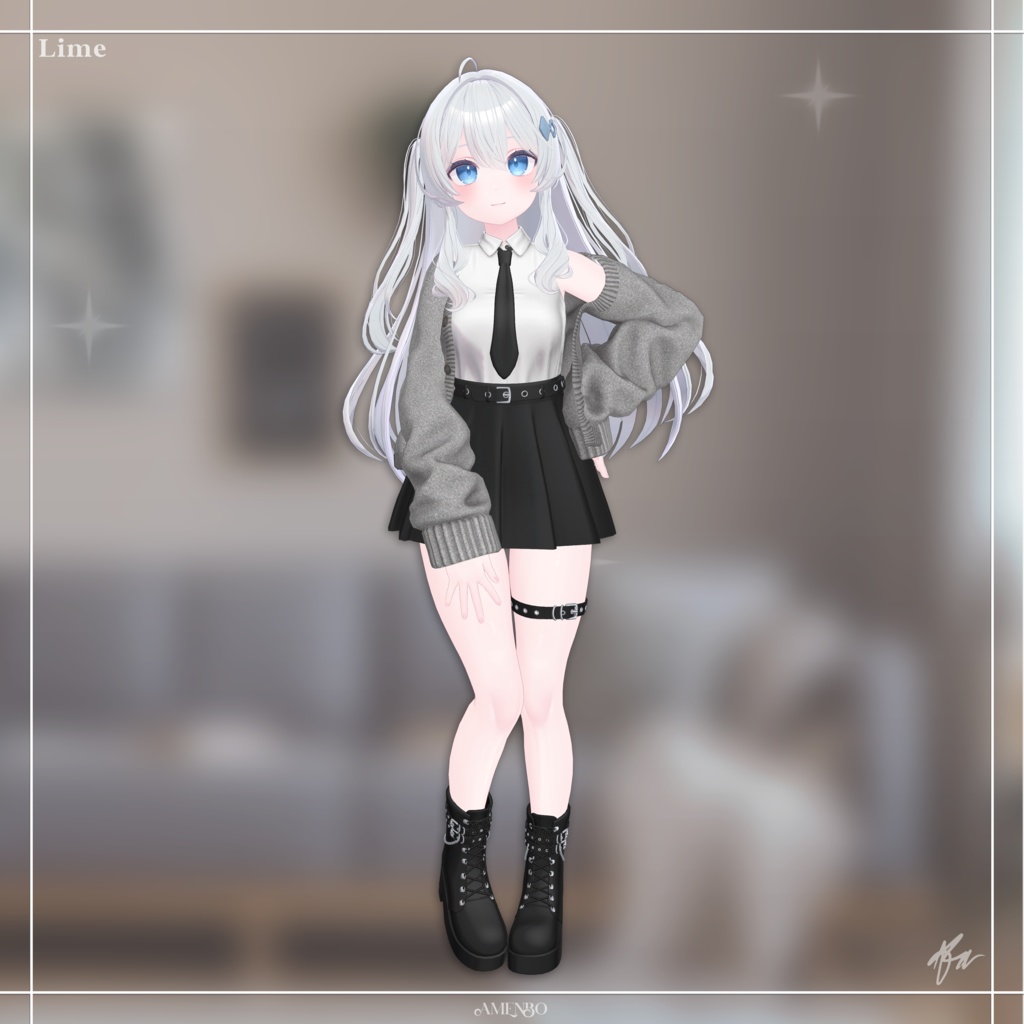 『10アバター対応』 Day Break 【3D衣装モデル】