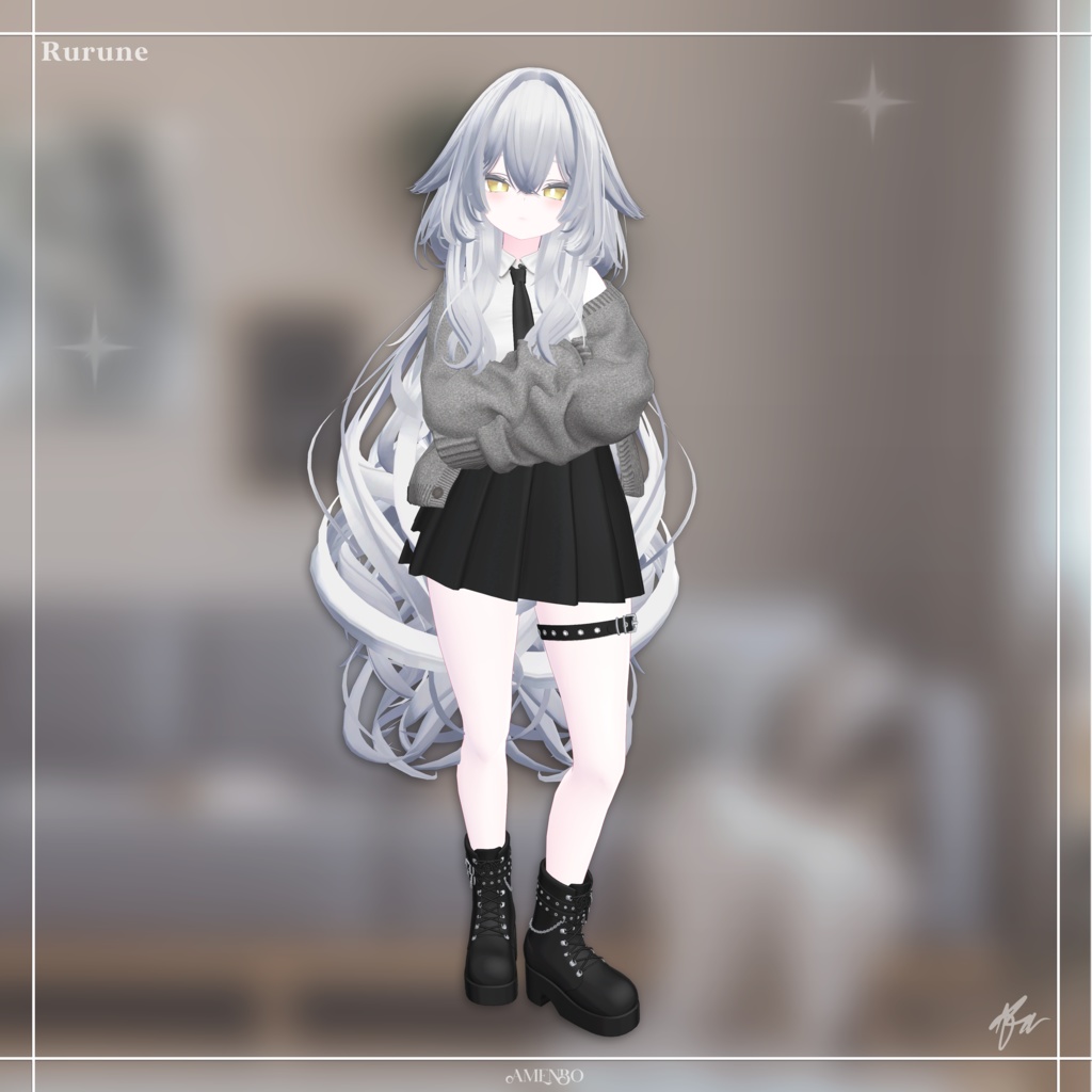 『10アバター対応』 Day Break 【3D衣装モデル】