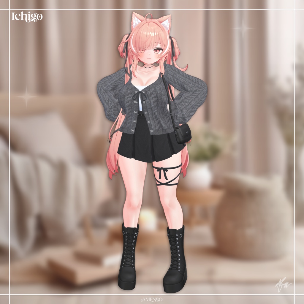 『イチゴ (Ichigo)』 Costume Set for Ichigo